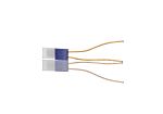 RS PRO PT100 RTD Detector, 2mm Dia, 10mm Long, 2 Wire, Chip, Class B +500°C Max