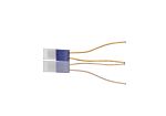 RS PRO PT100 RTD Detector, 2mm Dia, 5mm Long, 2 Wire, Chip, Class B +500°C Max