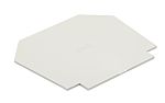 RS PRO End Plate for Use with RS Pro 16-25 Terminal Blocks