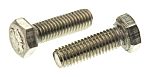 RS PRO Stainless Steel, Hex Bolt, M5 x 16.0mm