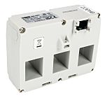 RS PRO DIN Rail Mounted Current Transformer, 250A Input, 3 x 250A, 330 mV Output, 25 x 21mm Bore, 330 mV