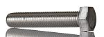 RS PRO Plain Stainless Steel, Hex Bolt, M16 x 80mm