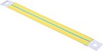 Zemnící pásek 13x150mm zelený/žlutý