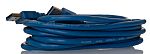 5PK 3MTR USB 3.0 A M - A M CABLE - BLUE