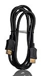 RS PRO 4K @ 60Hz HDMI 1.4 Male HDMI to Male HDMI Cable, 1.5m