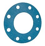 RS PRO Compressed Fiber Full Face Gasket, 115mm Bore, 220mm Outer Diameter