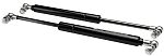 RS PRO Steel Gas Struts, with Ball & Socket Joint, 300.0mm Extended Length, 100.0mm Stroke Length