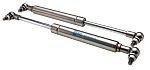 RS PRO Stainless Steel Gas Struts, with Ball & Socket Joint, 305.0mm Extended Length, 100.0mm Stroke Length