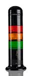 RS PRO Amber, Green, Red Signal Tower, 6 Lights, 12 → 24 v ac/dc, Screw Mount