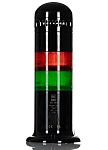 RS PRO Green/Red Signal Tower, 6 Lights, 120 → 240 V ac, Screw Mount