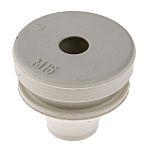 RS PRO Grey EPDM Cable Gland, M16 Thread, 5mm min., 9mm max., IP67