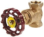 RS PRO Bronz Şiber Vana (Gate Valve), 1/2 inç BSPT, 20 bar