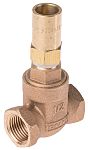 RS Pro Bronz Şiber Vana (Gate Valve), 1/2 inç BSPT, 20 bar