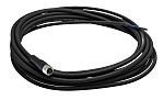 RS PRO Straight Female 3 way M8 to Cable, 5m