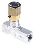 RS PRO Inline Mounting Hydraulic Flow Control Valve, G 1/4, 210bar, 20L/min