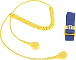 RS PRO ESD Grounding Wrist Strap & Cord Set With 10 mm Socket, 10 mm Stud