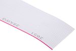 RS PRO Flat Ribbon Cable, 25-Way, 1.27mm Pitch, 5m Length