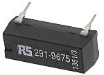 Relé de láminas RS PRO, SPST, 5V dc / 125mW, 0,5 A, montaje en PCB