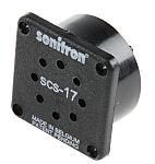Sonitron Piezoelectric Miniature Speaker, 88dB, 700 → 8000 Hz, 20nF, 5.8mm Lead Length, 18.6 x 18.6 x 9.7mm