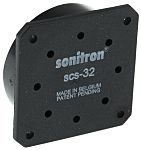 Sonitron Piezoelectric Miniature Speaker, 100dB, 500 → 8000 Hz, 66nF, 5.8mm Lead Length, 33.5 x 33.5 x 9.7mm