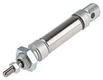 RS PRO Pneumatic Piston Rod Cylinder - 16mm Bore, 15mm Stroke, ISO 6432 Series, Double Acting