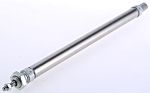 RS PRO Pneumatic Piston Rod Cylinder - 16mm Bore, 200mm Stroke, ISO 6432 Series, Double Acting