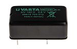 Varta V150H 3.6V NiMH Rechargeable Button Batteries, 150mAh