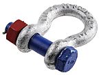 RS PRO Bow Shackle, Zinc Plated Steel, 2t