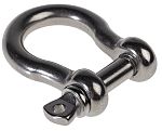 RS PRO Bow Shackle, Stainless Steel, 0.3t