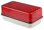 Marl Rectangular LED Bulkhead Light, 24 V ac/dc, , Lamp Supplied, IP64