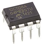 Microchip PIC12C508A-04/P, 8bit PIC Microcontroller, PIC12C, 4MHz, 512 EPROM, 8-Pin PDIP