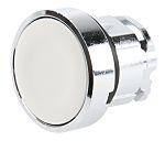 Schneider Electric Harmony XB4 Series White Momentary Push Button Head, 22mm Cutout, IP66, IP67, IP69K