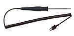 Sonda de temperatura de Uso general tipo T RS PRO, hasta +400 °C ±0,15 %, Ø 3mm x 100mm, cable de 2m