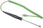 RS PRO K Surface Temperature Probe, 110mm Length, 10mm Diameter, +300 °C Max, With SYS Calibration