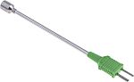 RS PRO K Surface Temperature Probe, 100mm Length, 4mm Diameter, +250 °C Max, With SYS Calibration