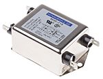 RS PRO 15A 250 V ac/dc 50/60Hz, Chassis Mount RFI Filter, Fast-On, Single Phase