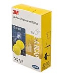 3M E.A.R Flexicap Series Yellow Disposable Band Ear Plugs, 23dB Rated, 10 Pairs