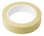 RS PRO AT4004 Yellow Polyester Film Electrical Tape, 25mm x 66m