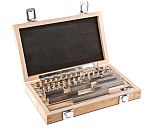 RS PRO Gauge Block Set Steel Metric, 47 piece With UKAS Calibration