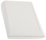 OKW Comtec Series White ABS Desktop Enclosure, Sloped Front, 200 x 150 x 71.5mm
