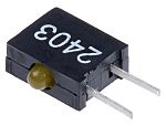Dialight 555-2403F Светодиодный индикатор для печатной платы