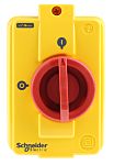 Schneider Electric 3P Pole Panel Mount Isolator Switch - 10A Maximum Current, 4kW Power Rating, IP55