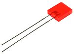 Kingbright2.5 V Red LED Rectangular Through Hole, L-153IDT