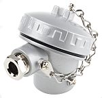 RS PRO 1/8 BSPP Thermocouple Connection Head for Use with Temperature Sensor, RoHS Standard