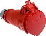 MENNEKES, AM-TOP IP44 Red Cable Mount 3P + N + E Industrial Power Socket, Rated At 16A, 400 V