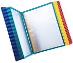 Durable Black, Blue, Green, Red, Yellow Desktop Document Holder