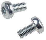 RS PRO Torx M3 Pan Steel Machine Screws x 6.0mm