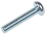 ZnPt steel 6 lobe pan head screw,M4x20mm