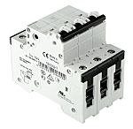 Siemens Sentron 5SY6 MCB, 3P, 16A Curve C, 400V AC, 72V DC, 6 kA Breaking Capacity