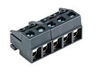 RS PRO PCB Terminal Block, 5-Contact, 5mm Pitch, Through Hole Mount, 1-Row, Screw Termination